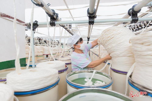 江蘇如皋 紡織企業(yè)開(kāi)足馬力趕訂單