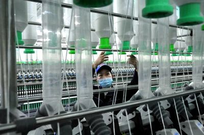 沙灣市各企業(yè)加快生產(chǎn)，紡紗加工行業(yè)全力爭(zhēng)創(chuàng)“開門紅”